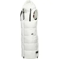NAVAHOO Gilet 'Schnuffelchen' blanc