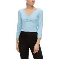 s.Oliver Black Label T-shirt bleu ciel