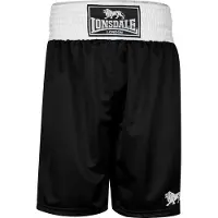 Lonsdale Pantalon de sport noir / blanc