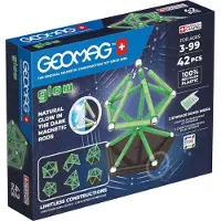Geomag Ensemble de construction Glow 42 pièces