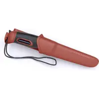 Morakniv Companion Spark 13571 Red, couteau de bushcraft avec pierre à feu