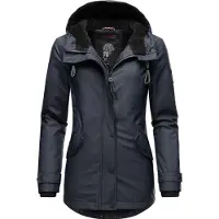 NAVAHOO Veste d’hiver 'Lindraa' bleu foncé