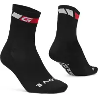 Gripgrab Chaussette Regular Cut 3-Pack pour homme - Noir - Taille : S