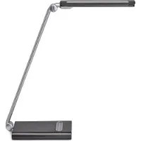MAUL Lampe de table MAULpure LED 6.500 K dimmable Pied argenté