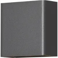 Konstsmide Applique murale Chieri. 2x2 LED anthracite ‖ 7891-370