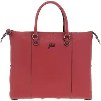 Gabs Cuir sac à épaule G3 Plus TG Bull Black Shoulder Bag Euphoria rouge
