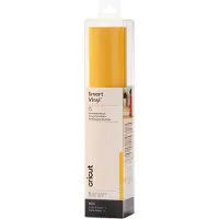 Cricut Film vinyle Smart Permanent 33 x 366 cm, 1 pièce, jaune (366 cm, 33 cm)