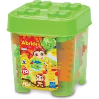 Ecoiffier Abrick 1445 - Jungle Barrel 70 pièces - Abrick - 18 mois - Combinaisons maximales