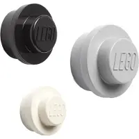 LEGO Ensemble de Cintres Muraux - 3 pièces - 10/8/5 cm - - UneTaille - Patère