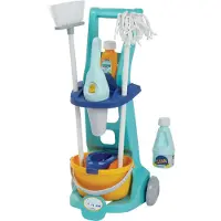 Ecoffier Cleaning Cart With Handheld Vacuum Cleaner Clair Enfants