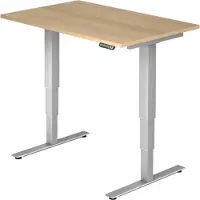 Hjh OFFICE PRO Bureau réglable en hauteur XDSM | 2 moteurs | 120 - 200 cm | électrique, Taille du plateau:120 x 80 cm