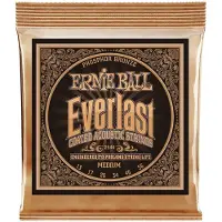 Ernie Ball Everlast 2544 Phosphor Acoustic Guitar Strings 13-56