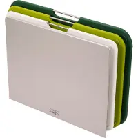 Joseph Joseph Planches à découper - - Nest - 4 parties - Antidérapantes - Vert 36x26 cm