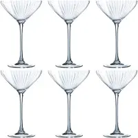 Chef & sommelier Gläsersatz Symetrie Cocktail Glas 210 ml (6 Stück)