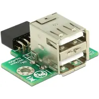 DeLOCK Prise USB vers prise à 9 broches (USB 2.0)