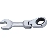 Bgs Clé mixte à cliquet courte à couder 18 mm (18 mm)
