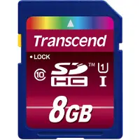 Transcend SDHC 8GB Class 10 UHS-I 600x Ultimate