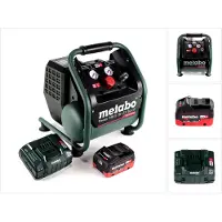Metabo Power 160-5 18 LTX BL OF compresseur sans fil 18 V 8,0 bar sans brosse + 1x batterie LiHD 8,0 Ah + chargeur