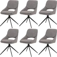 Mendler Chaise de salle à manger -N74 (lot de 6)