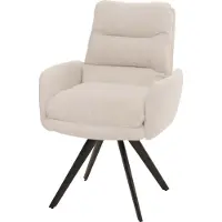 Mendler Chaise de salle à manger -G66 Bouclé