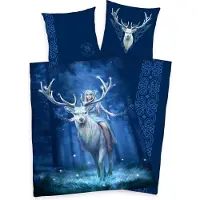 Anne Stokes Parure de lit Gothic de - Cerf - pour Indifférent - multicolore - Taille Standard