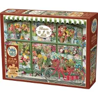 Cobble Hill Puzzle Pièces XXL - Boutique de Fleurs et de Cactus - 200 à 499 pièces