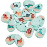 Janod Dinosaure puzzle en bois