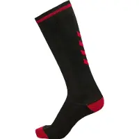 Hummel Chaussettes de sport rouge sang / noir