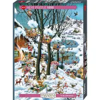 Heye Puzzle Le puzzle HEYE Paradis : En hiver 1000 pièces