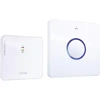 M-E Modern-Electronics Set complet pour Sonnette sans fil 41094 200 m blanc