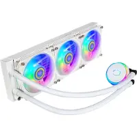 Cooler Master CooMas PL360 Flux wh MLY-D36M-A23PZ-RW, Refroidissement liquide CPU, Blanc