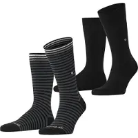Burlington Chaussettes gris / noir