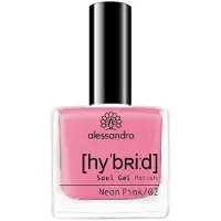 Alessandro Hybrid Soul Gel Polish 128 Neon Pink 8 ml