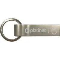 Platinet PMFMK64 (64 Go, USB-A), Clé USB, Argent