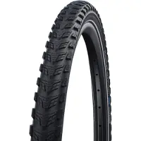 Schwalbe 2 pneus Marathon 365, dimensions 55-622, avec protection GreenGuard et bandes réfléchissantes, largeur 28 x 2,15