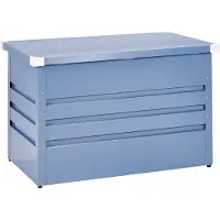Beliani Coffre Bleu Cebrosa
