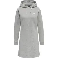 Hummel Robe de sport gris chiné / blanc