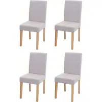 MCW Chaise de salle à manger Littau Schrift (lot de 4)