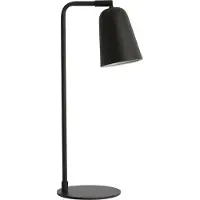 Light & Living Lampe de bureau noire Salomo