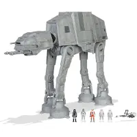 Jazwares Star Wars Vehicle With Assault Class At-at 24 Cm Argenté