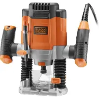 Black & Decker Black&Decker Elektronik Oberfräse, 1.200W KW1200E
