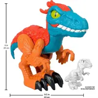 Imaginext Figurine de dinosaure Jurassic World : The Next World - Pyroraptor (25 cm) - 3 ans - HKG14
