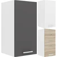 VCM Armoire de cuisine Largeur 30 cm Porte en bois Armoire suspendue Cuisine Meubles de cuisine Esilo Armoire de cuisine Largeur 30 cm Porte en bois Armoire suspendue Cuisine Meubles de cuisine Esilo