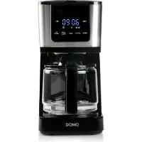 Domo Cafetière filtre programmable 10 tasses 900w noir - - DO733K - my favorite coffee