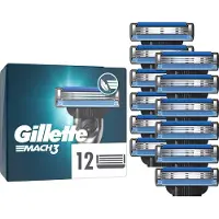 Gillette 8700216503372 Lames de rasoir Mach3 12 pcs.