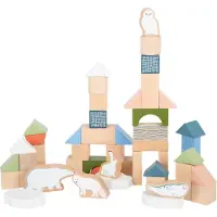 Small Foot Design Wooden Building Blocks Dino cubes en bois 12 m+ 20 pcs