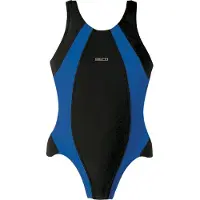 Beco Filles, Maillot de bain, Maud. suit girl. BASIC 5436 06 140 noir / bl, Bleu, Noir, (140)