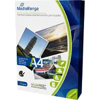 MediaRange Papier photo 130 gr/m2 A4 matt 100 feuilles impr jet d ence