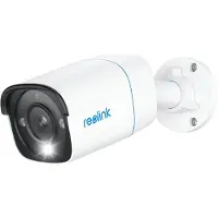 Reolink P330 8mp 4k Uhd Poe Security Camera Argenté