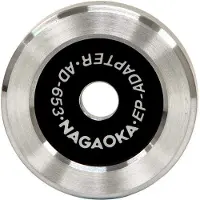 Nagaoka Accessoire platine vinyle Adaptateur /centreur AD653-2 EP ADAPTER pour disques 7'' (45 tours)